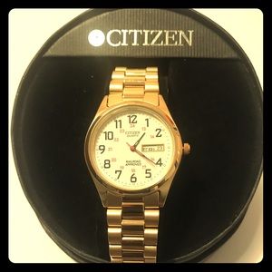 Men’s Gold Tone Stainless Steel Watch